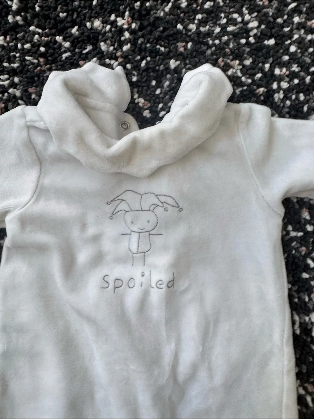 Vintage Gymboree Spoiled Jester Baby Romper 3–6 Months